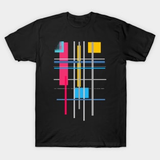 Minimal Industrial Pattern- Architecture T-Shirt